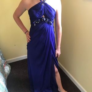 Purple prom/pageant dress. Size 2
